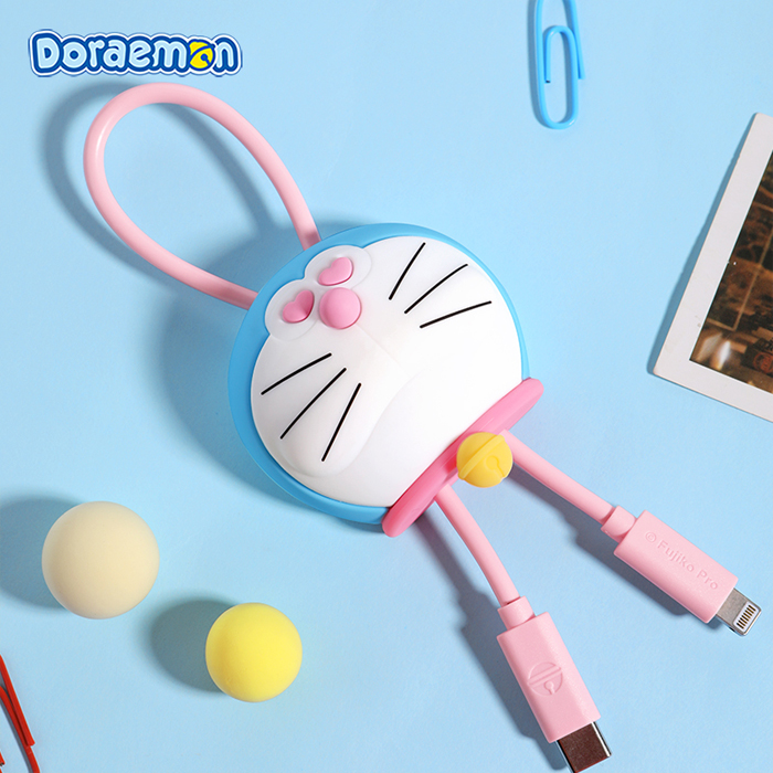 doraemon_doll_c_to_c_100w_data_cable_l_30cm_blue_44-700x700 Rock - Doraemon Doll C To L 27W Data Cable 30cm - Blue - Ảnh 3