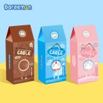 Rock - Doraemon Doll C To L 27W Data Cable 30cm - Blue - Ảnh 5