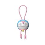 Rock - Doraemon Doll C To L 27W Data Cable 30cm - Pink