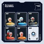 ROCK - DORAEMON HAPPY PLANET STAND BLIND BOX - Ảnh 3