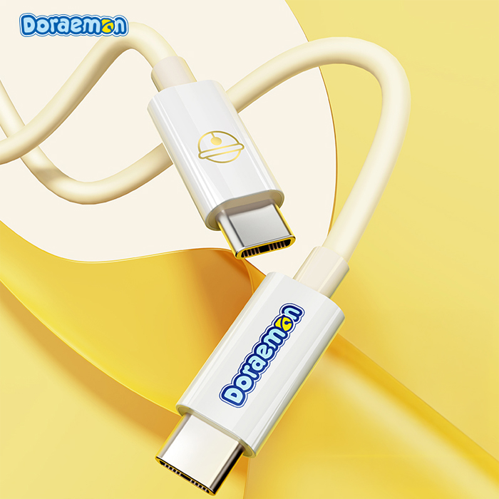 Rock - Doraemon PD 27W Fast Charging USB C To Lightning Data Cable 100CM - Ảnh 4