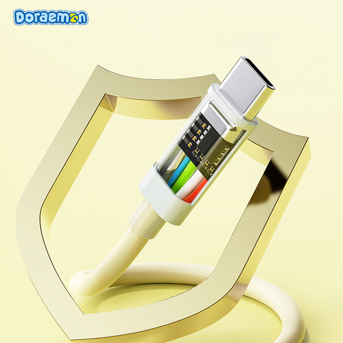 Rock - Doraemon PD 27W Fast Charging USB C To Lightning Data Cable 100CM - Ảnh 6