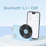LOA DORAEMON RETRO RECORD BLUETOOTH SPEAKER - Ảnh 7