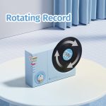 LOA DORAEMON RETRO RECORD BLUETOOTH SPEAKER - Ảnh 4