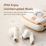 Tai Nghe Doraemon Retro Style Tws Earphones Pass Loop - Beige - Ảnh 3