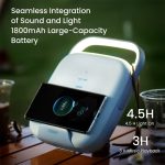 Loa Bluetooth Doraemon Starlight Wireless Charging Table Lamp - Ảnh 4