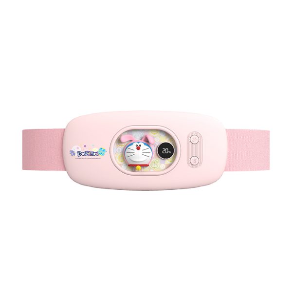 Rock - Doraemon Warm Palace Massager - Pink