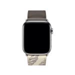 Apple Watch Band Etain/Beton Swift Leather Single Tour - Ảnh 3