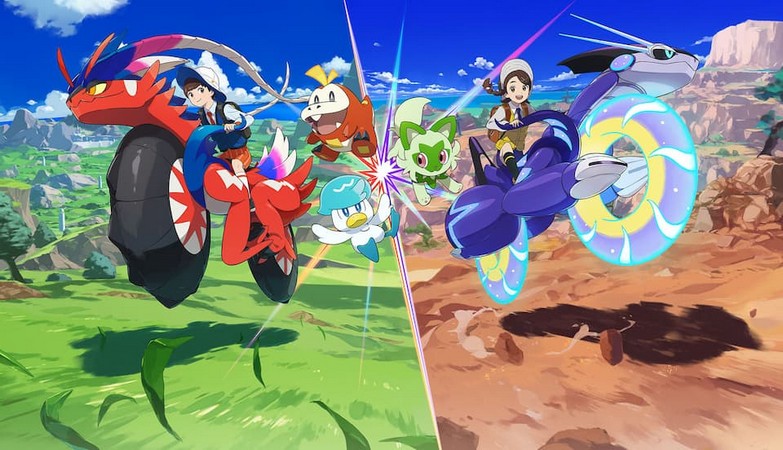 Làm quen với các Pokemon Starter và Legendary Pokemon trong Pokemon Scarlet & Violet