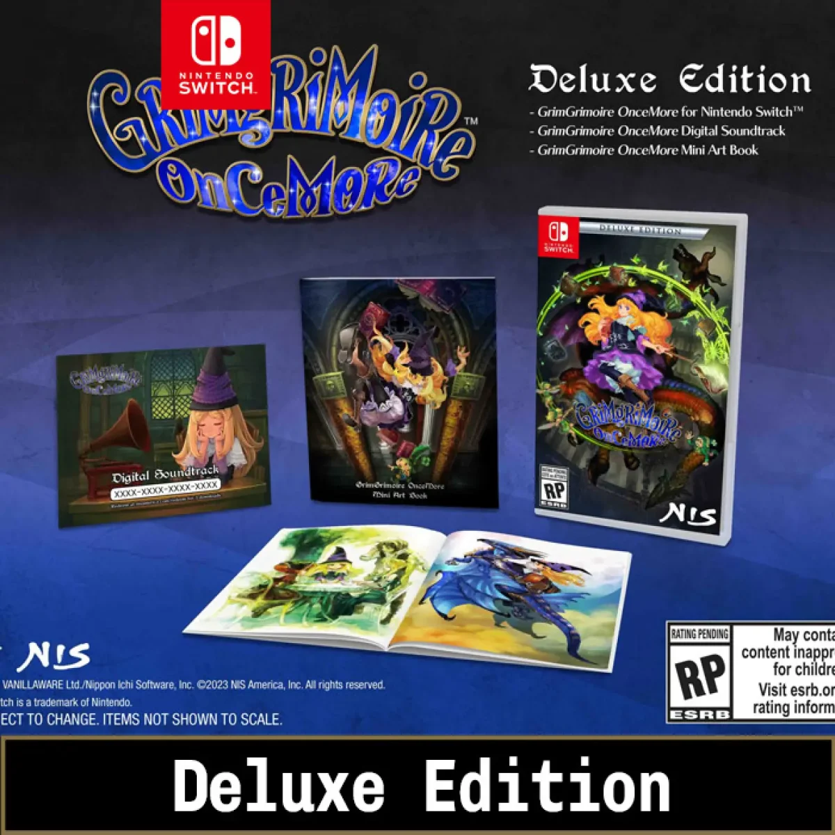 Game GrimGrimoire OnceMore - Deluxe Edition - Nintendo Switch - Ảnh 1