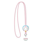 MÓC KHÓA DORAEMON SILICONE DOLL LANYARD PINK