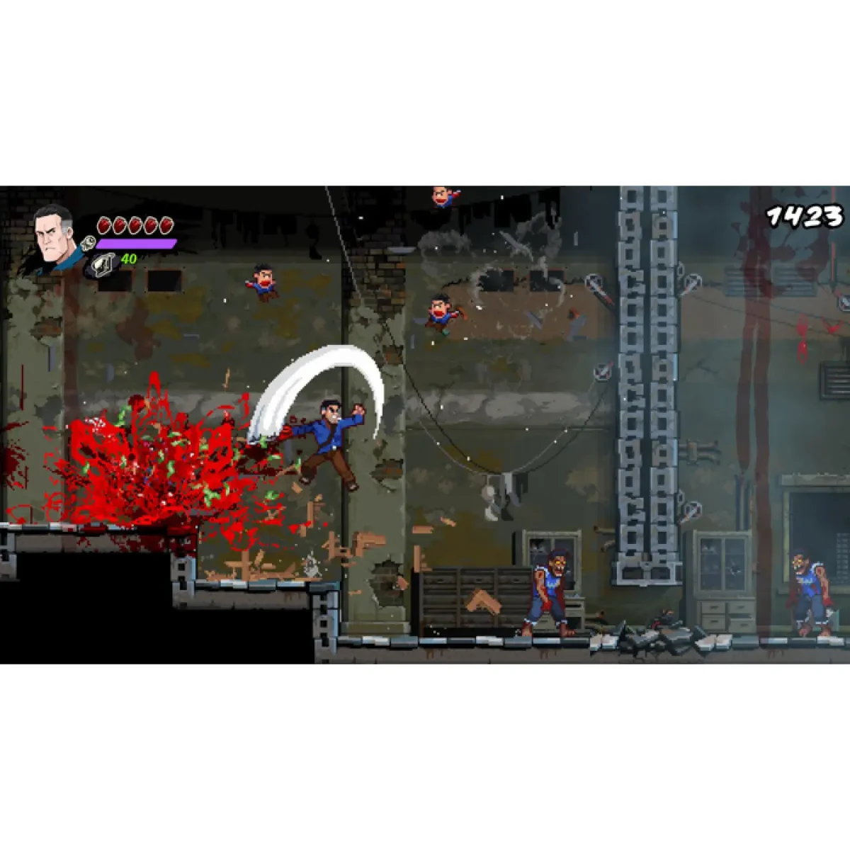 Game Halloween and Ash vs Evil Dead RetroRealms Double Feature - Nintendo Switch - Ảnh 4