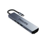 Philips - Hub 8in1 USB-C to HDMI+USB*2+PD+RJ45+SD+TF