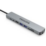 Philips - Hub 8in1 USB-C to HDMI+USB*2+PD+RJ45+SD+TF - Ảnh 5
