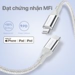 Innostyle PowerFlex USB-C to Lightning Cable 1.5M - ICL150AL - Ảnh 3