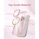 Innostyle - Case Magsafe Magguard Magnetic Iphone 16 Pro 6.3 Inch 2024 - Pink - Ảnh 5