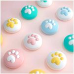 Joy-Con Analog Caps - Akitomo Cat Paw - Ảnh 3