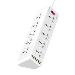 Ổ cắm điện LDNIO - 10 Outlets PD & QC3.0 - 6 USB Power Cord SC10610