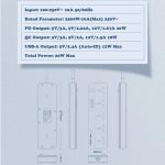 Ổ cắm điện LDNIO - Multi Function Power Strip 5 Power Socket PD QC3 Auto ID SC5415 - Ảnh 5