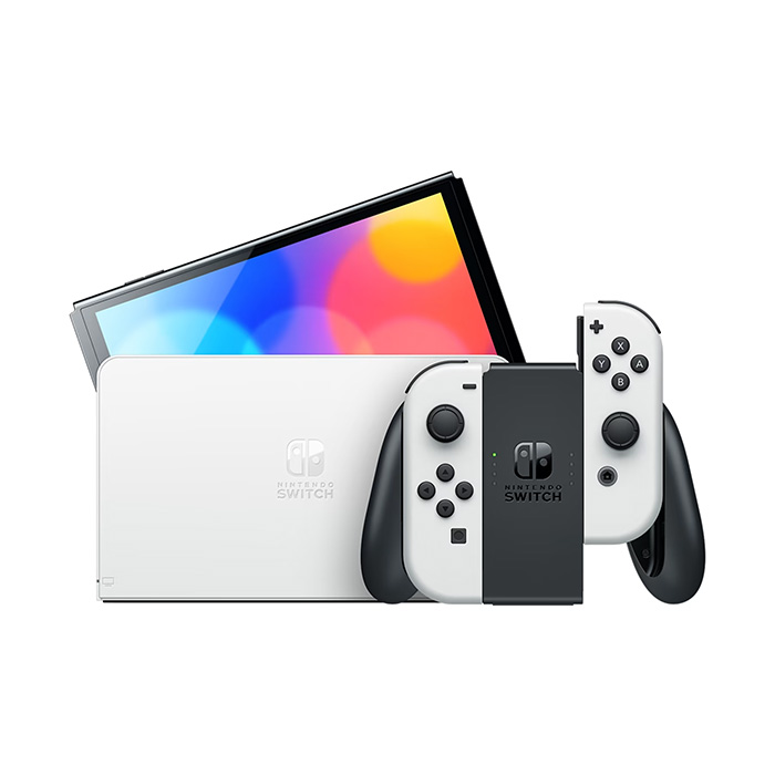 may nintendo switch oled white joy con mario karrt 8 bundle 42