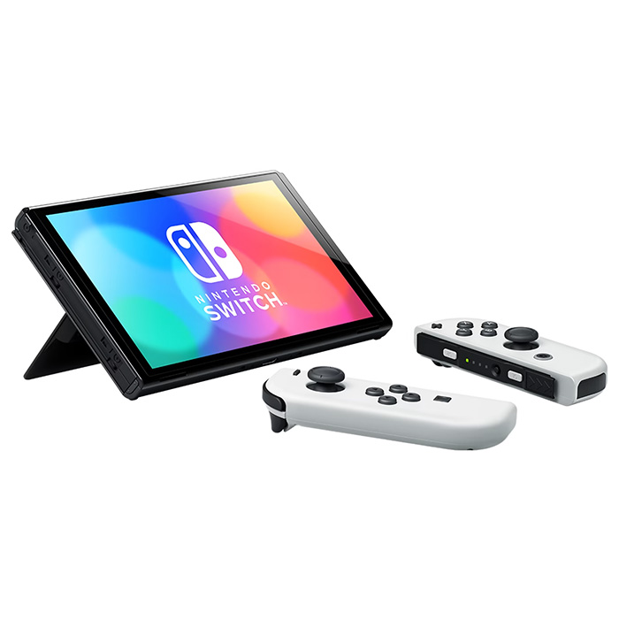 may nintendo switch oled white joy con mario karrt 8 bundle 43
