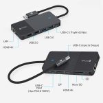 Mazer Pro Hub 12 In 1 USB-C PD3.0 100W Mutimedia Hub With Triple Display - Ảnh 4