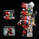 Mô hình lắp ghép - Bear Robot - Deadpool 188014 - Ảnh 2