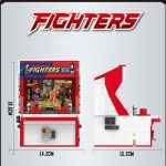 Mô hình lắp ghép - King of Fighter Arcade Machine - 5010 - Ảnh 3
