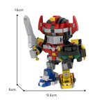 Mô hình lắp ghép - Buildmoc - Megazord - Ảnh 4