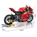 Mô hình lắp ghép - Ducati V4S 672101 - Ảnh 5