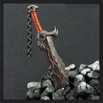 Móc khóa God Of War Ragnarok - Blades Of Chaos III - Ảnh 3