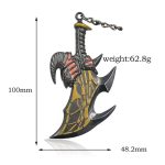 Móc khóa God Of War Ragnarok - Blades Of Exile - Ảnh 5
