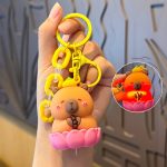 Móc Khoá trang trí Noel - BUUDDHA Capybara - Ảnh 2