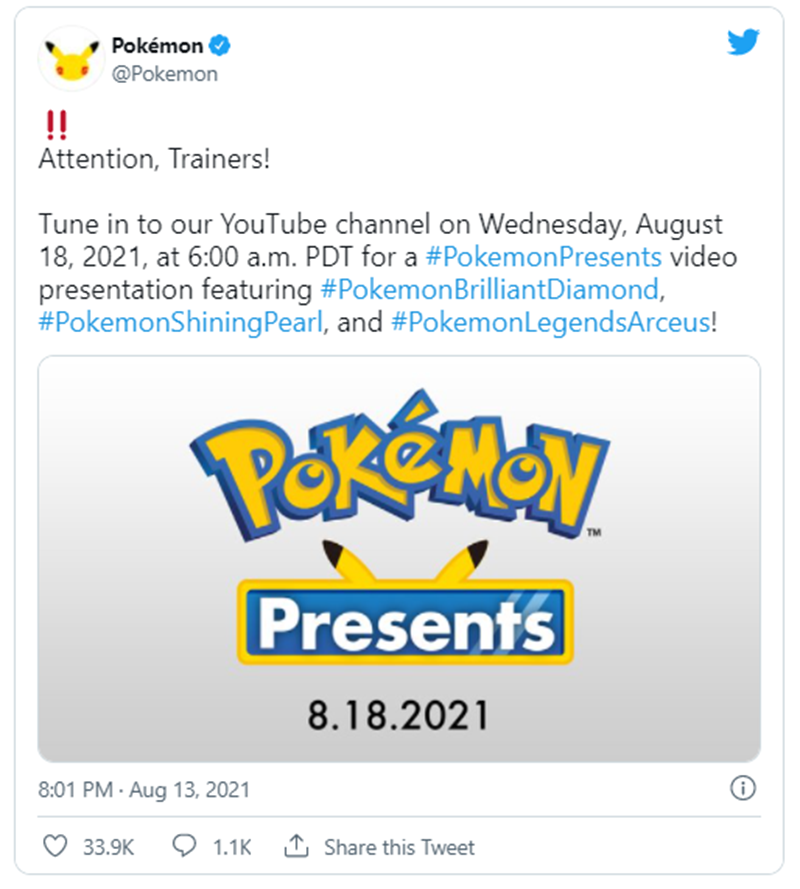 Pokemon Presents