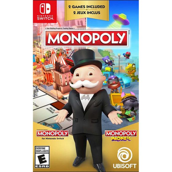Game Monopoly and Monopoly Madness - Nintendo Switch