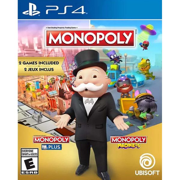 Game Monopoly Plus and Monopoly Madness - PS4