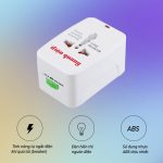 Ổ Cắm Du Lịch Điện Quang Universal Adapter - Ảnh 2