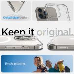 Case Spigen Crystal Hybrid Magfit For IPhone 14 Pro Max - Ảnh 2