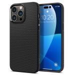 Case Spigen Iphone 14 Pro Max Liquid Air Matte Black - Ảnh 5