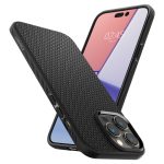 Case Spigen Iphone 14 Pro Max Liquid Air Matte Black - Ảnh 6