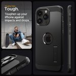 Case Spigen Tough Armor iPhone 15 Pro Max 6.7 Inch 2023 - Matte Black - Ảnh 5