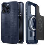 Case Spigen Mag Armor MagFit iPhone 15 Pro Max 6.7 Inch 2023 - Navy Blue - Ảnh 6