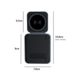 Philips - Magnetic Stand 3-in-1 Wireless Charging Electromagnetic Induction - DLP8330CB - Ảnh 6