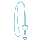 MÓC KHÓA DORAEMON SILICONE DOLL LANYARD BLUE
