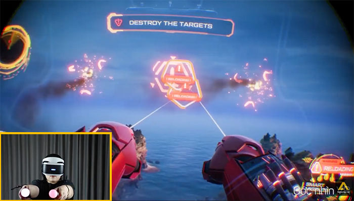 PS VR Aim Controller và PS Move Motion Controller