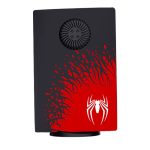 Ốp bọc máy PS5 Digital Cover Plate With Heat Vent - Marvel's Spider-Man 2 - Ảnh 3