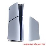 Ốp bọc máy PS5 Slim Cover - Sterling Silver