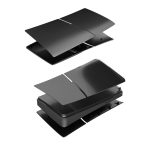 Ốp bọc máy PS5 Slim Digital Cover Plate - Black - Ảnh 4