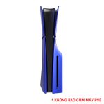 Ốp bọc máy PS5 Slim Standard Cover Plate - Cobalt Blue - Ảnh 2