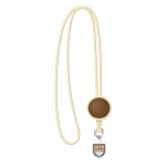 MÓC KHÓA DORAEMON SILICONE DOLL LANYARD BEIGE